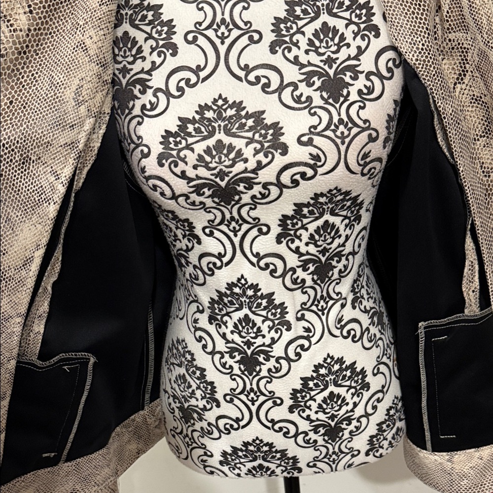 Ruby Rd. Snakeskin Print Jacket - image 9